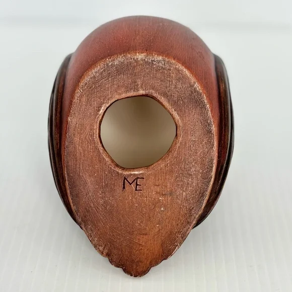 Vintage  ROBIN BIRD Marked/Signed ME Matte Ceramic - Picture 5 of 11